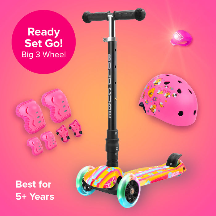Ready Set Go - Flower Power Big 3 Wheel Gift Set