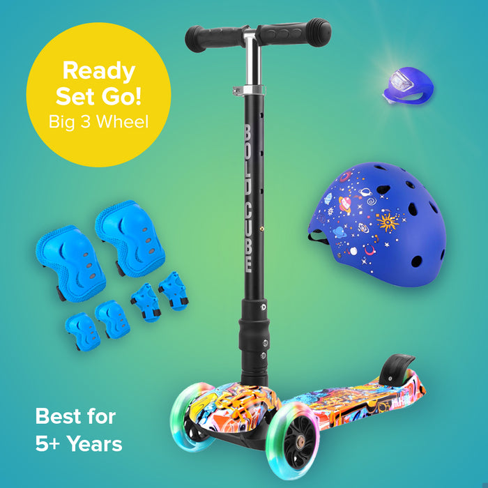 Ready Set Go - Street Graffiti Big 3 Wheel Gift Set