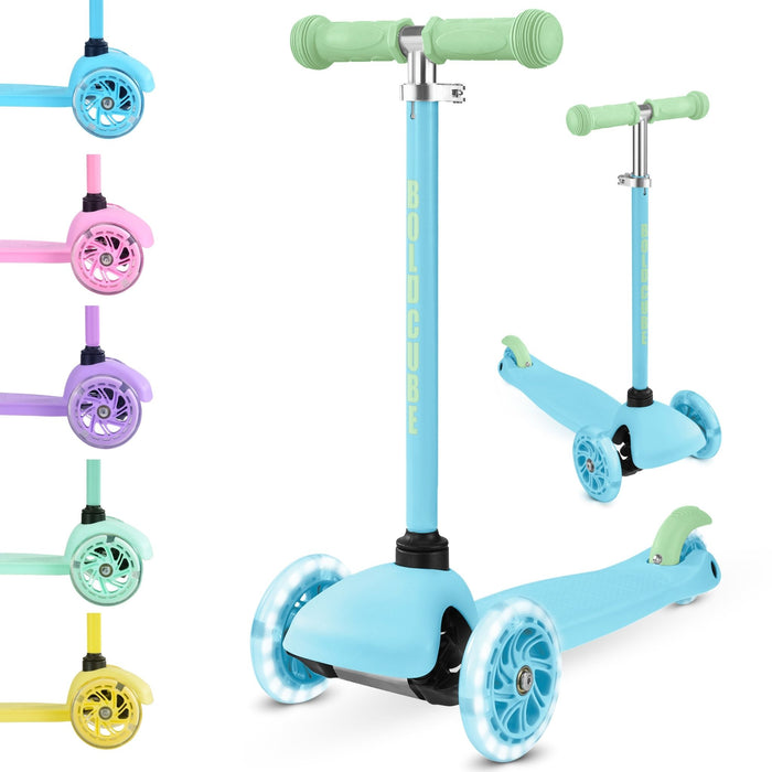 Blue & Green - Teeny 3 Wheel Scooter