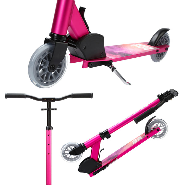 Trottinette Freestyle BOLDCUBE Pro 360° | Aluminium Ultra-Léger 2.9 Kg | ABEC 7 | Enfant 6-12 Ans & Ados | Idéal Débutant & Skate Park