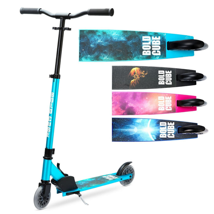 Turquoise - Deluxe 2 Wheel Scooter