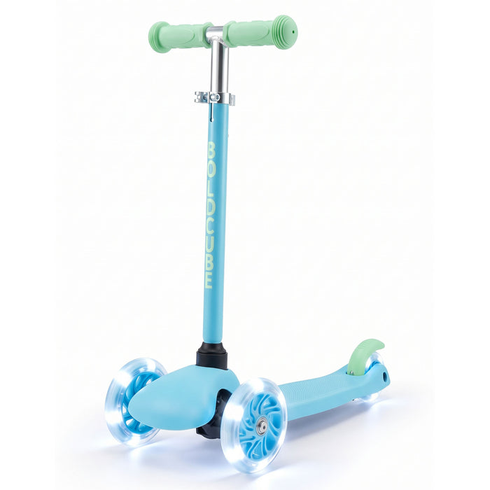Blue & Green - Teeny 3 Wheel Scooter