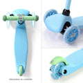 Blue & Green - Teeny 3 Wheel Scooter