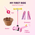 My First Ride Gift Set - Pink Pastel Teeny