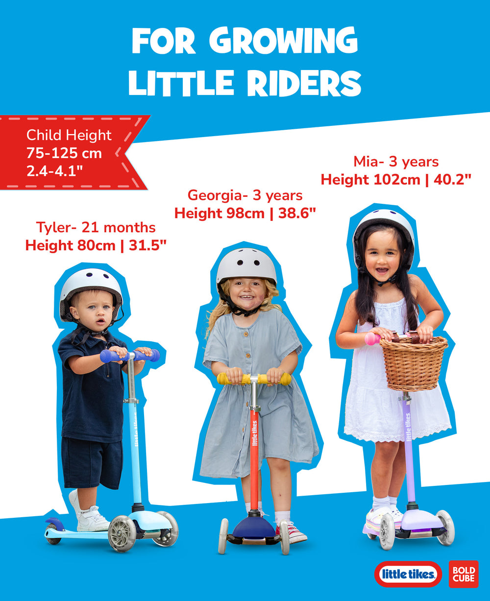 Little Tikes Kids 3 Wheel Scooter