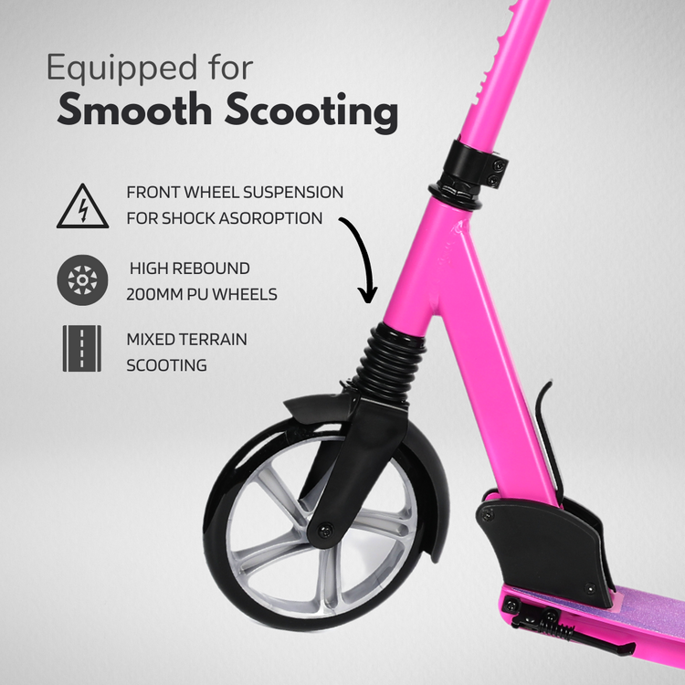 Scooter with 2 front wheels deals