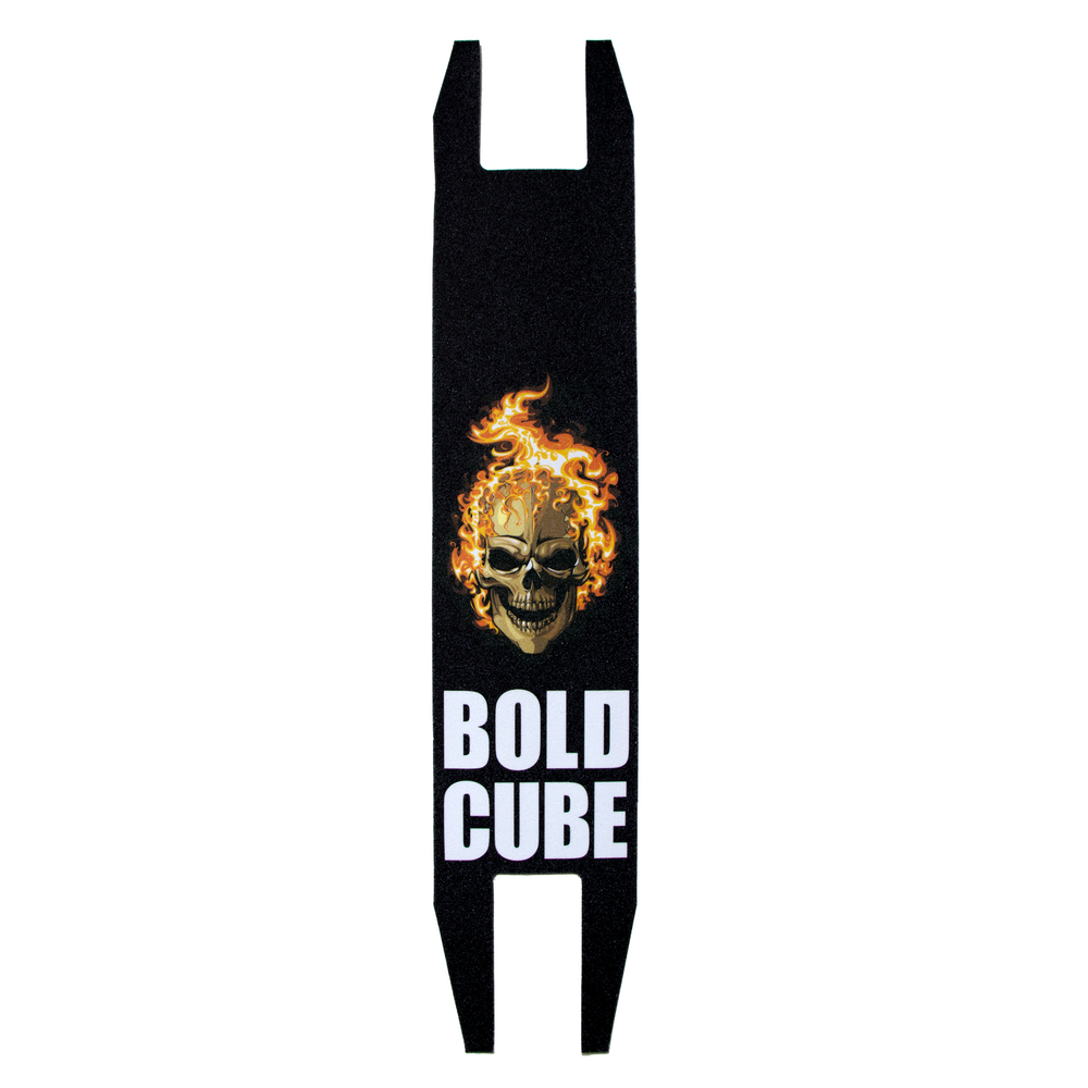 Black Skull - Stunt Grip Tape - Accessories - BOLDCUBE Scooters