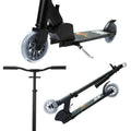 Black - Deluxe 2 Wheel Scooter - 2 Wheel Scooter - BOLDCUBE Scooters