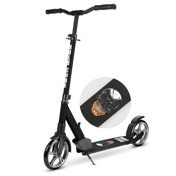 Black - Big 2 Wheel Scooter