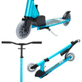 Turquoise - Deluxe 2 Wheel Scooter - 2 Wheel Scooter - BOLDCUBE Scooters
