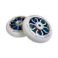 White Chrome Spider - Pro Stunt Wheels - Accessories - BOLDCUBE Scooters