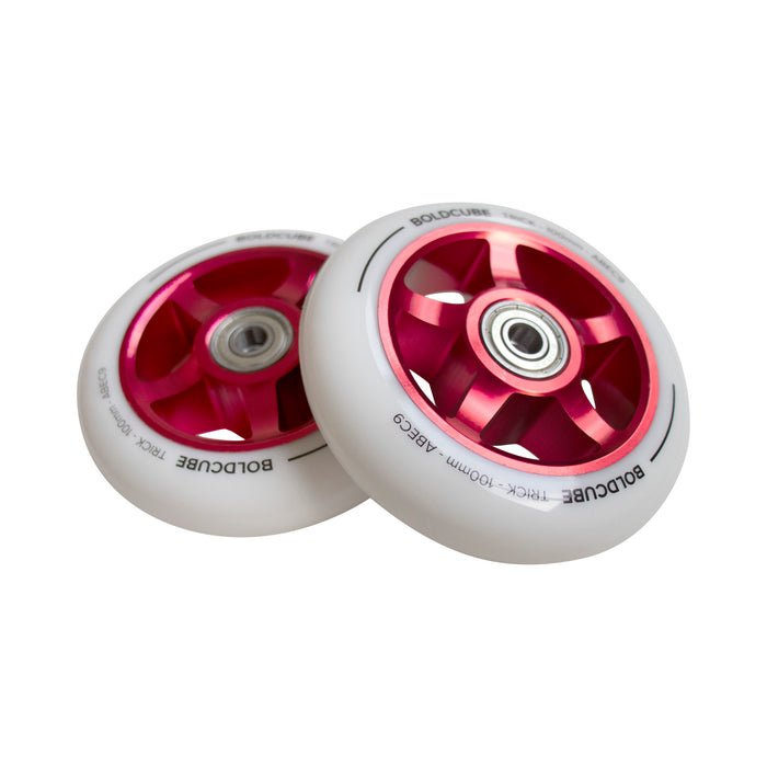 Red Star - Pro Stunt Wheels - Accessories - BOLDCUBE Scooters