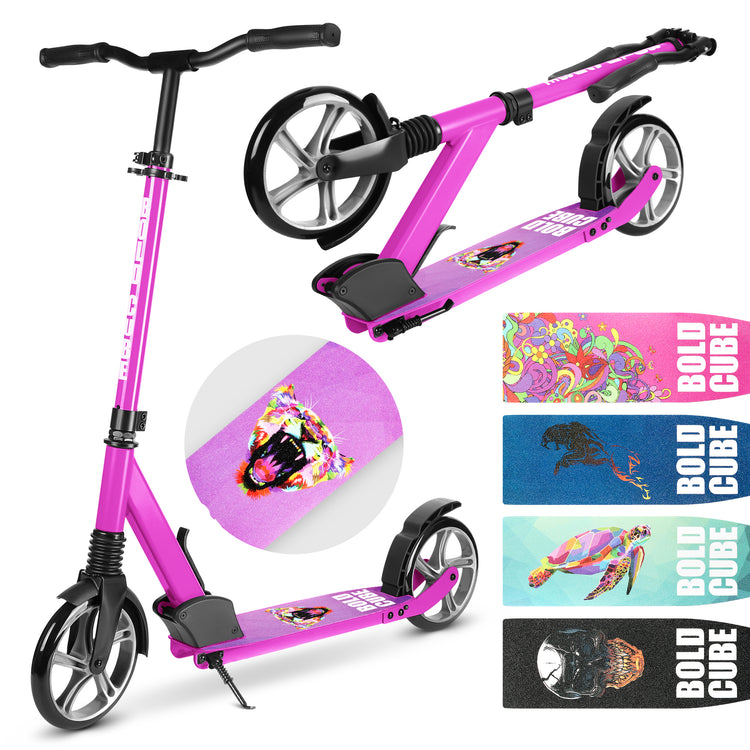 Girls big online wheel scooter