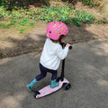 Bee Garden Pink - Kids Helmet - Accessories - BOLDCUBE Scooters